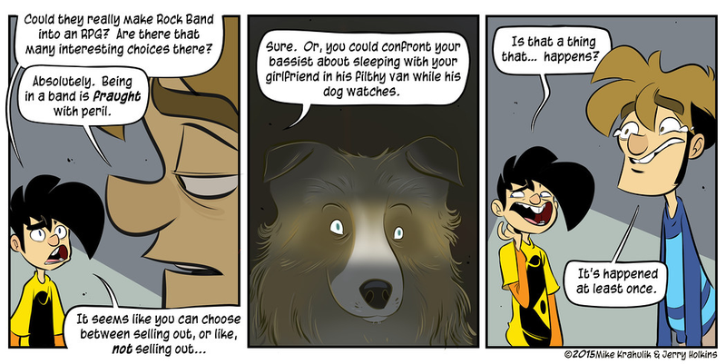 Illustration for article titled Sunday Comics: While The Dog Watches